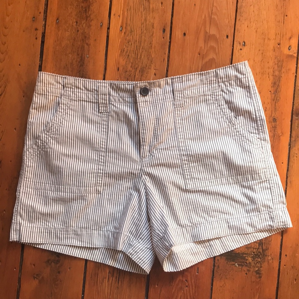 Railroad Stripes Faded Glory Shorts